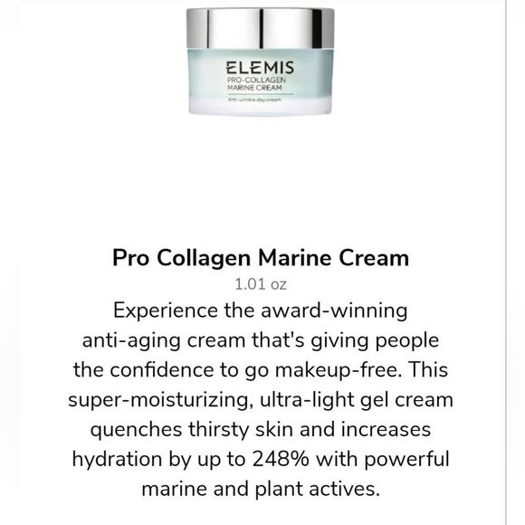 ELEMIS pro-collagen marine anti aging day cream NEW IN BOX 30ml - Picture 3 of 8
